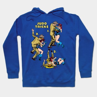 Black Cat Judo Tricks Hoodie